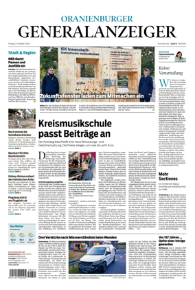 Cover of Oranienburger Generalanzeiger