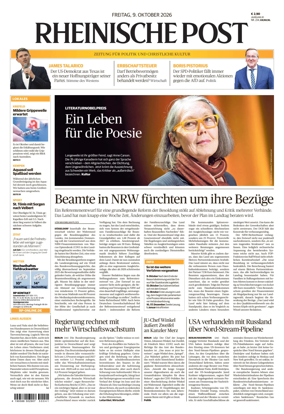 Cover of Rheinische Post Krefeld Kempen
