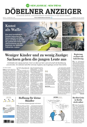 Cover of Sachsische Zeitung (Dobeln)