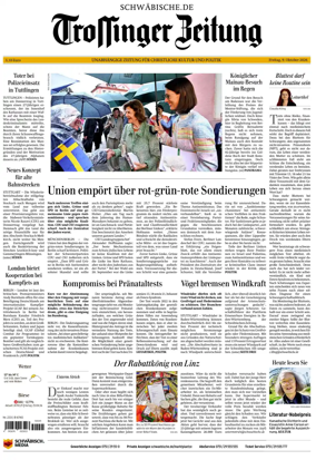 Cover of Trossinger Zeitung