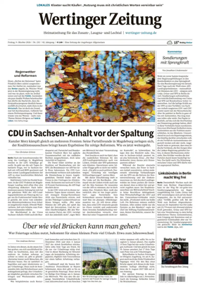 Cover of Wertinger Zeitung