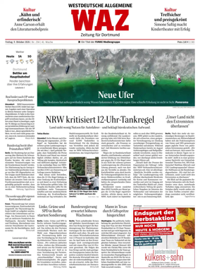 Cover of Westdeutsche Allgemeine Zeitung (Dortmund-Sud II)