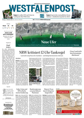 Cover of Westfalenpost (Brilon)
