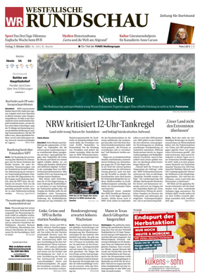 Cover of Westfalische Rundschau (Dortmund-Sud II)