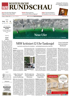 Cover of Westfalische Rundschau (Ennepetal)