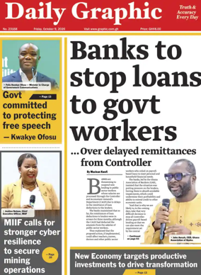Cover of Daily Graphic