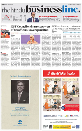 Cover of BusinessLine (Mumbai)