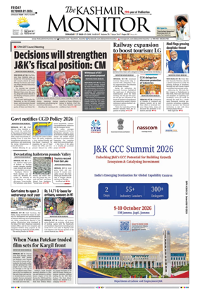Cover of Kashmir Monitor