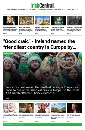 Cover of Irish Central