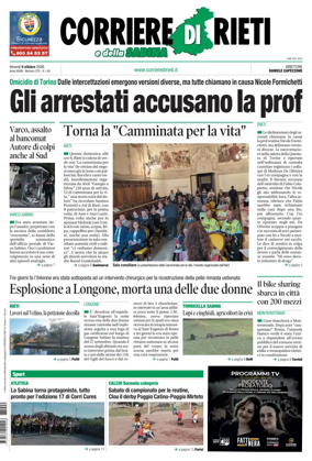Cover of Corriere di Rieti