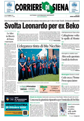 Cover of Corriere di Siena