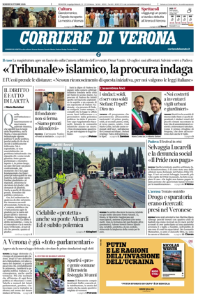 Cover of Corriere di Verona