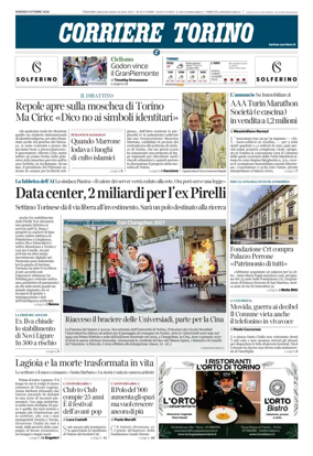 Cover of Corriere Torino