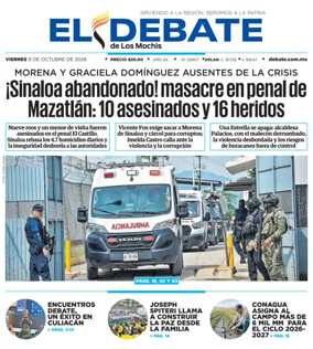 Cover of El Debate de Los Mochis