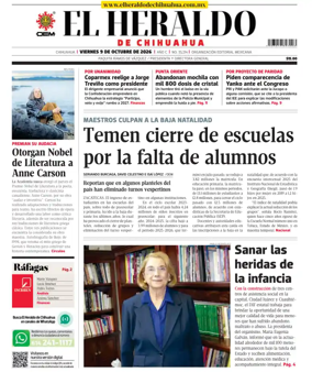 Cover of El Heraldo de Chihuahua