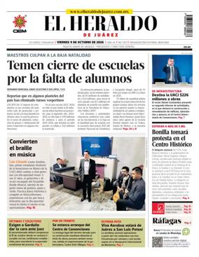 Cover of El Heraldo de Juarez