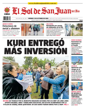 Cover of El Sol de San Juan del Rio