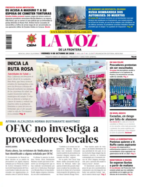 Cover of La Voz de la Frontera