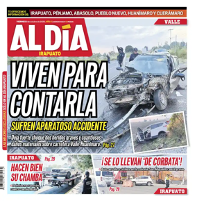Cover of Periodico Al Dia (Irapuato)