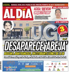 Cover of Periodico Al Dia (Leon)