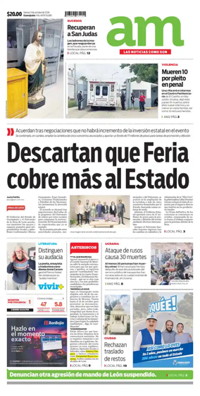 Cover of Periodico AM (Leon)