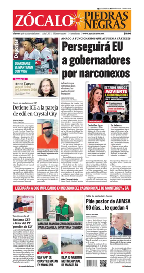 Cover of Zocalo Piedras Negras