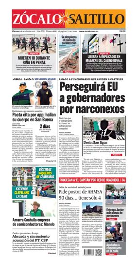 Cover of Zocalo Saltillo