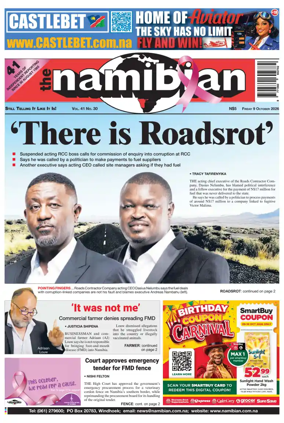 Cover of The Namibian