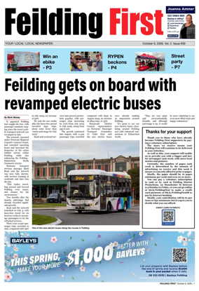 Cover of Feilding First