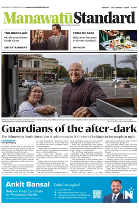 Cover of Manawatu Standard