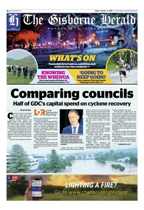 Cover of The Gisborne Herald