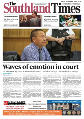 Cover of The Southland Times