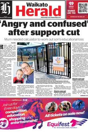 Cover of Waikato Herald