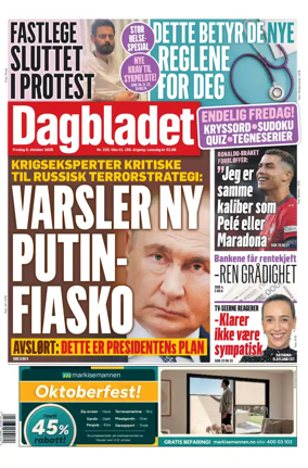 Cover of Dagbladet