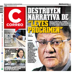 Cover of Diario Correo