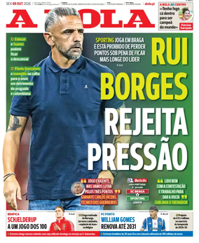 Cover of A BOLA (Portuguese)