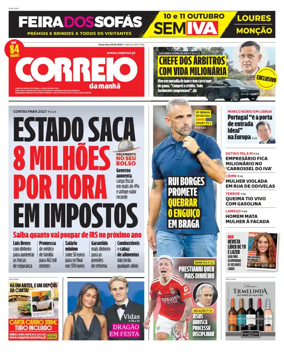 Cover of Correio da Manha