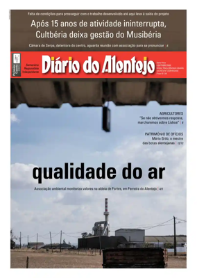 Cover of Diario do Alentejo