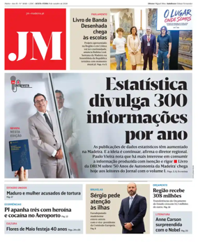 Cover of Jornal Madeira