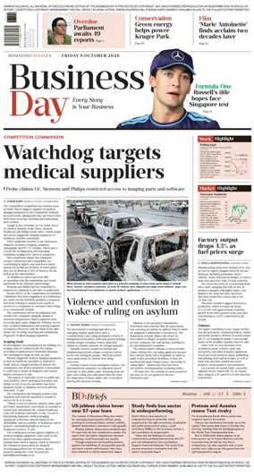 Cover of Business Day