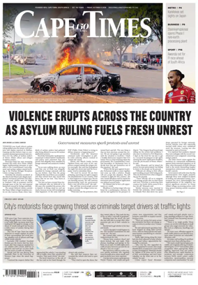 Cover of Cape Times