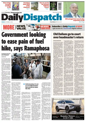 Cover of Daily Dispatch