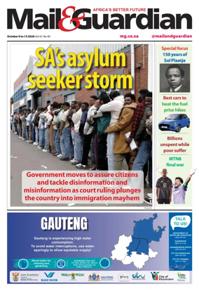 Cover of Mail & Guardian