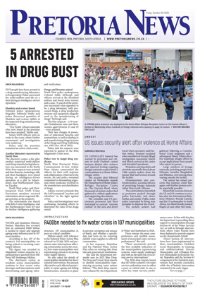 Cover of Pretoria News