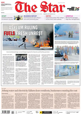 Cover of The Star Late Edition