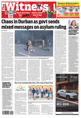 Cover of The Witness (South Africa)