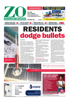 Cover of Zululand Observer - Weekender