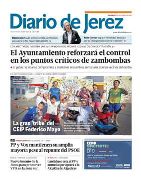 Cover of Diario de Jerez