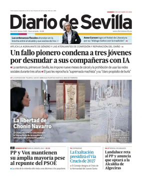 Cover of Diario de Sevilla