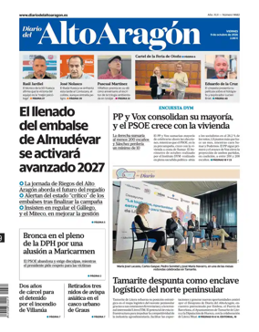 Cover of Diario del Alto Aragon